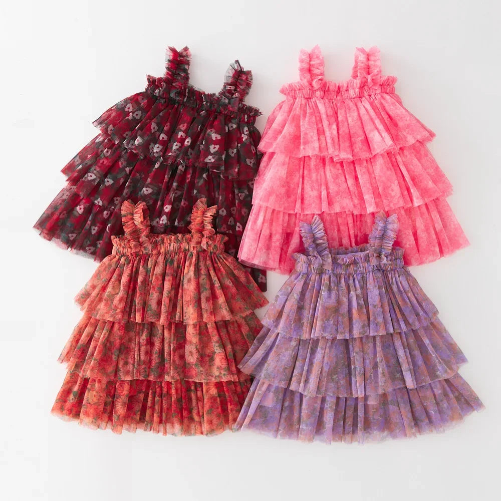 Loli Floral Tulle Dress