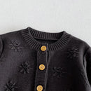 Snowflakes knitted pieces