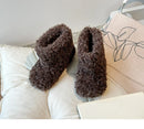 Teddy warm cozy booties