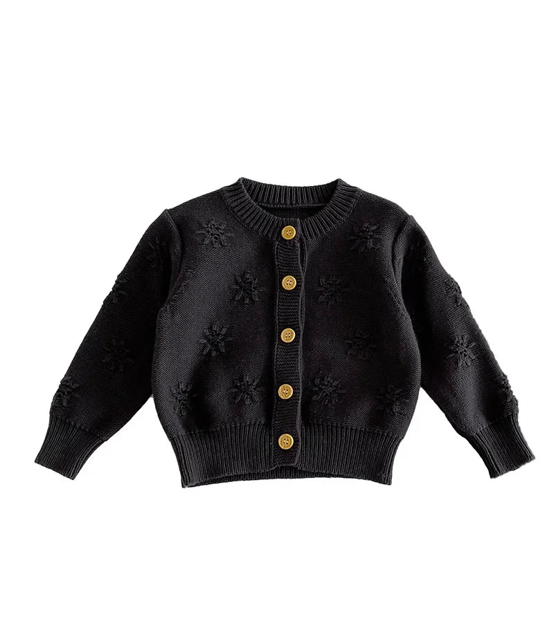 Snowflakes knitted pieces