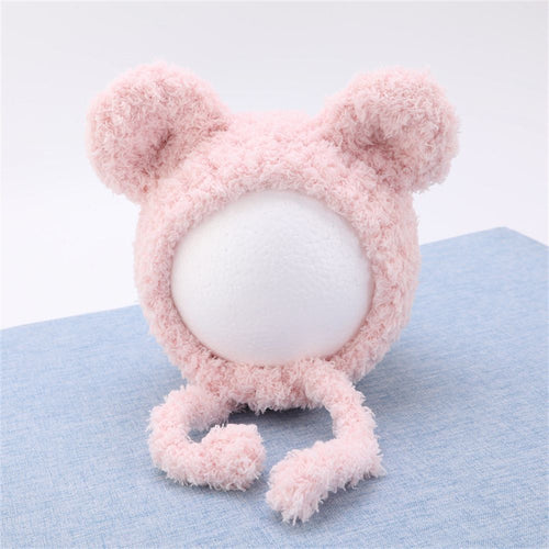 Teddy bear soft bonnet