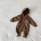 Beary cozy  overall Brown