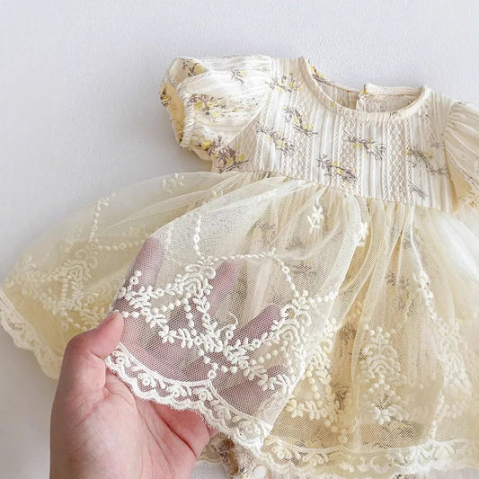 Blossom tutu onesie