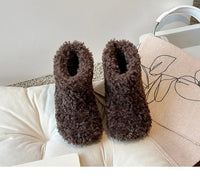 Teddy warm cozy booties