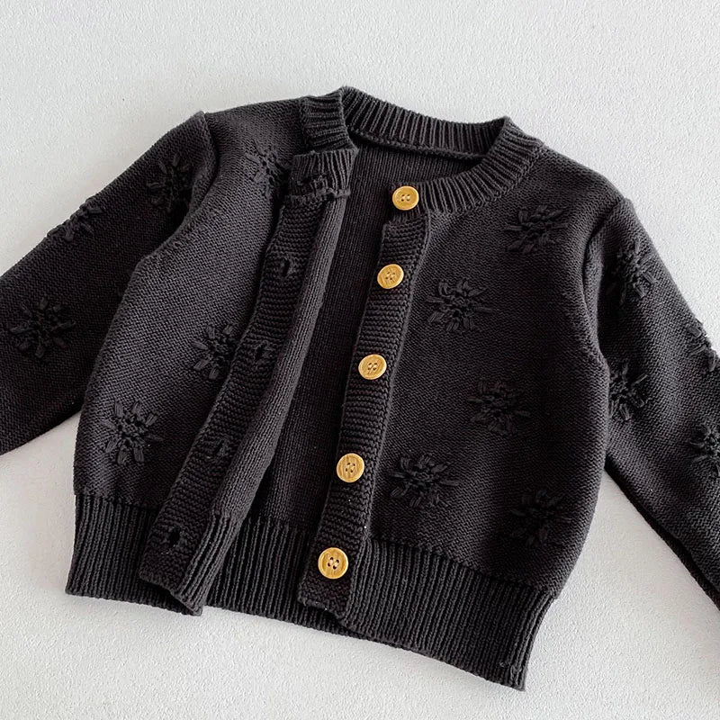 Snowflakes knitted pieces