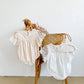 Lia Lace Romper Cream