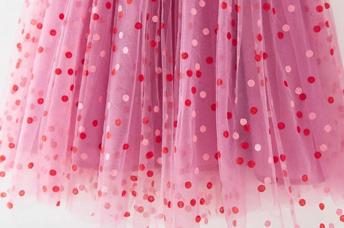Confetti tulle dress