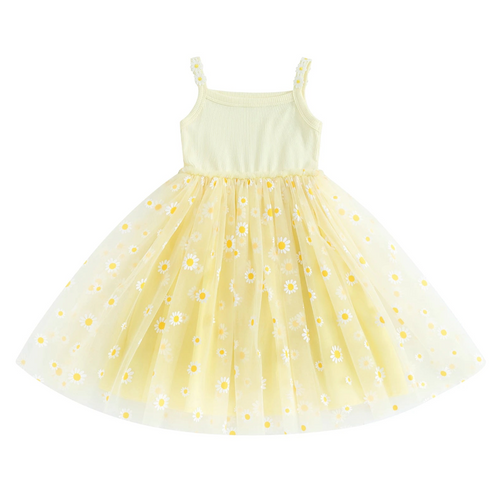 Daisy ballerina dress (Sizes: 6M- 3Y)