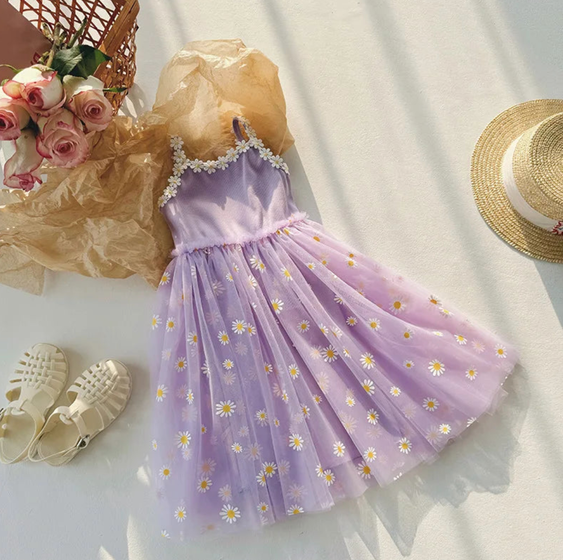 Daisy Camisole Dress (Sizes:2-7years)