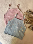 Daisy Embroidered Knit Top