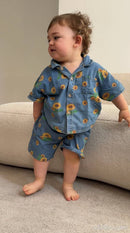 The sunflower denim set