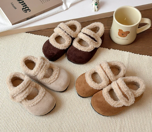 Winter lined ballerinas