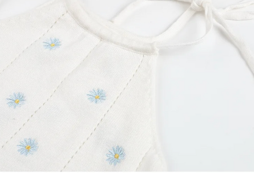 Sky Daisy Charm Romper