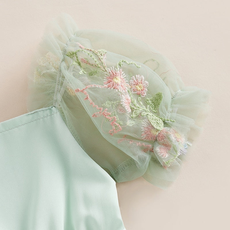 Fairy princess romper Sage