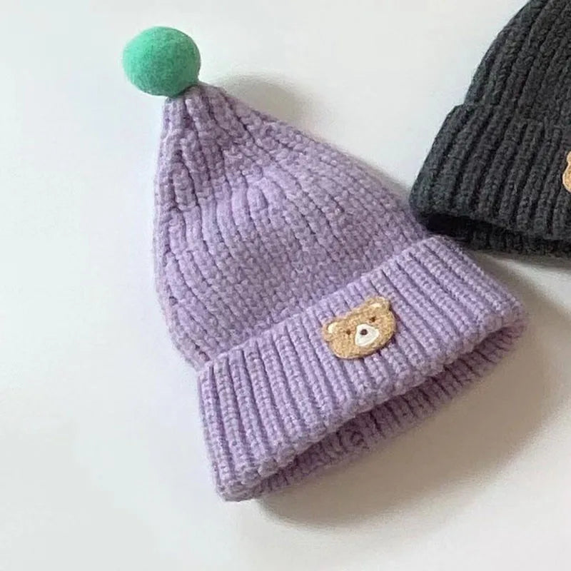 Baby Bear Knit Winter Hat