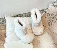 Teddy warm cozy booties