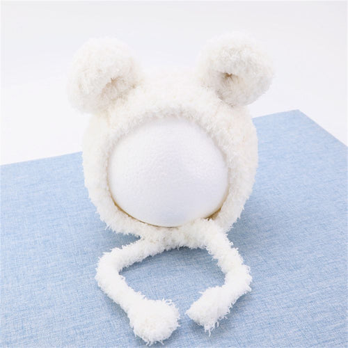 Teddy bear soft bonnet