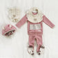 Little bear casual set Pink