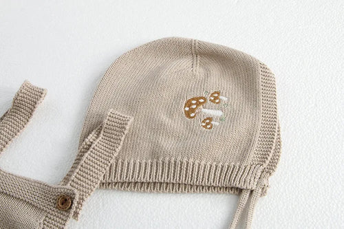 Mushroom Embroidery knit