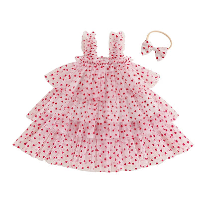 Hearts Tulle Dress