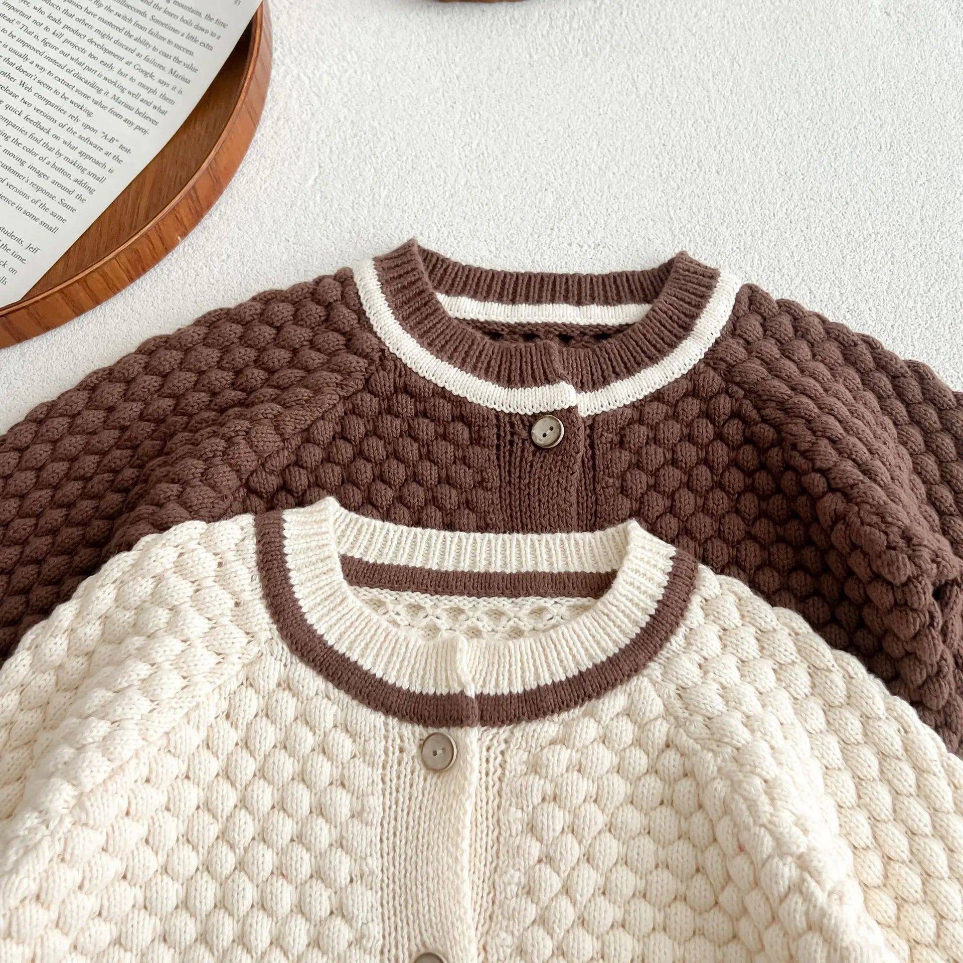 Bubbly Bear knitted outfit