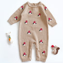 The mushroom romper Camel
