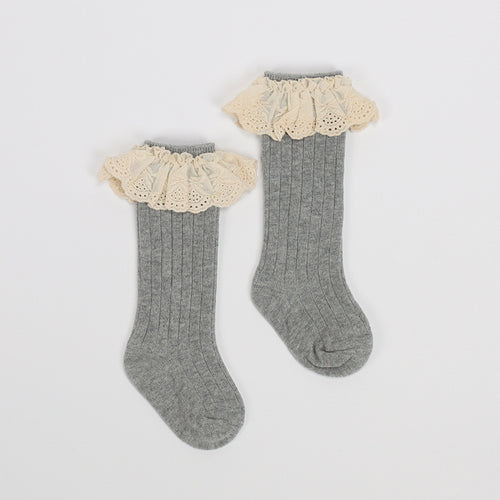 Lace Princess Knee Socks