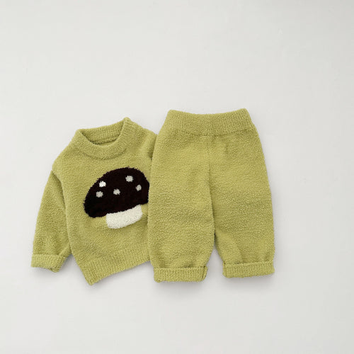 The Mushroom fluffy warm set