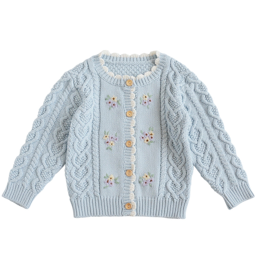Winter Bloom Cardigan