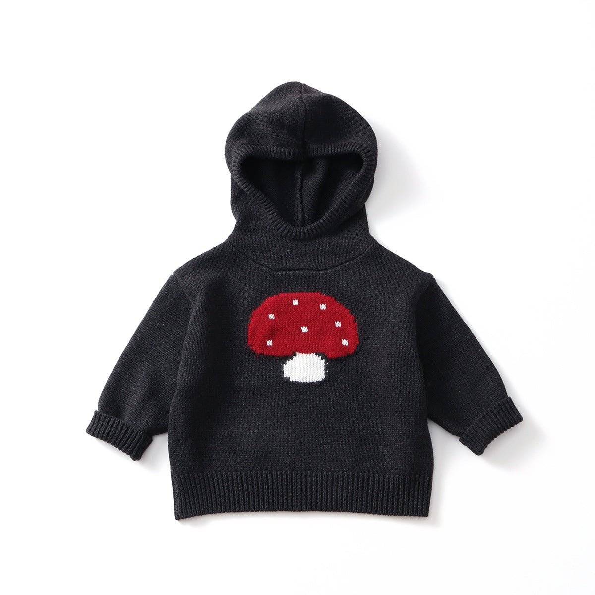 The knitted mushroom hoodie
