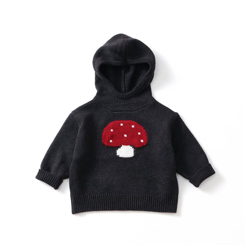 The knitted mushroom hoodie