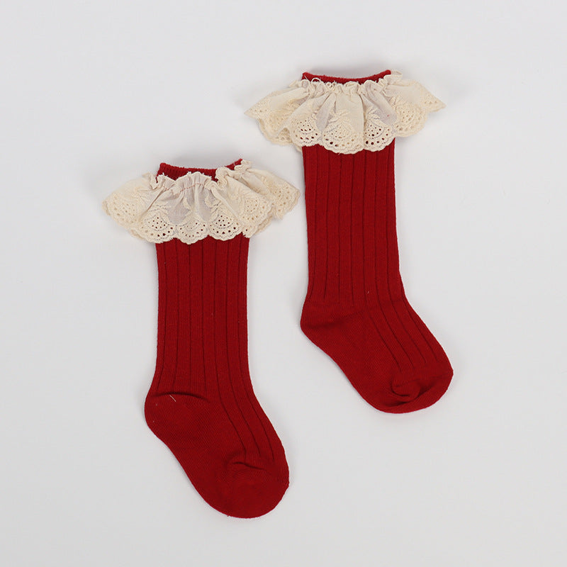 Lace Princess knee Socks