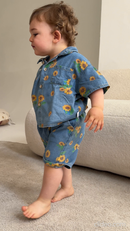 The sunflower denim set