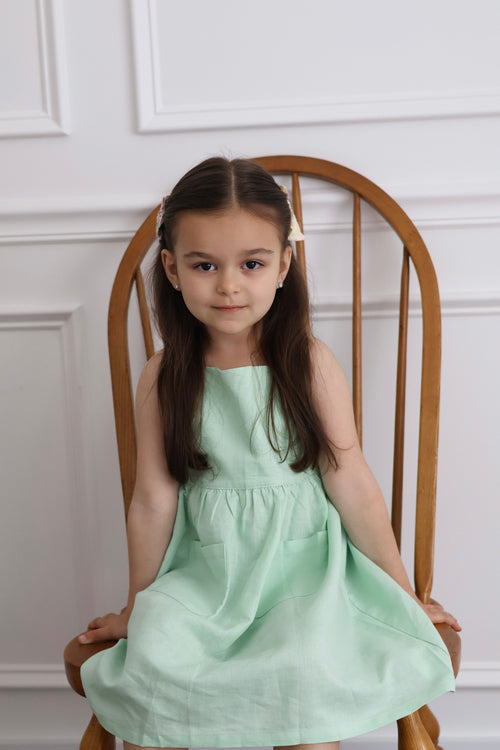 Elena Linen Sundress