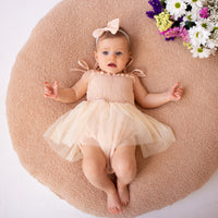 Tiny tutu romper Beige