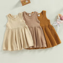The Basic Twirling Dress Mocha
