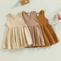 The Basic Twirling Dress Mocha