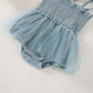 Tiny tutu romper Blue