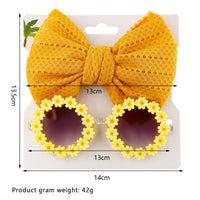 Daisy sunnies & Bow