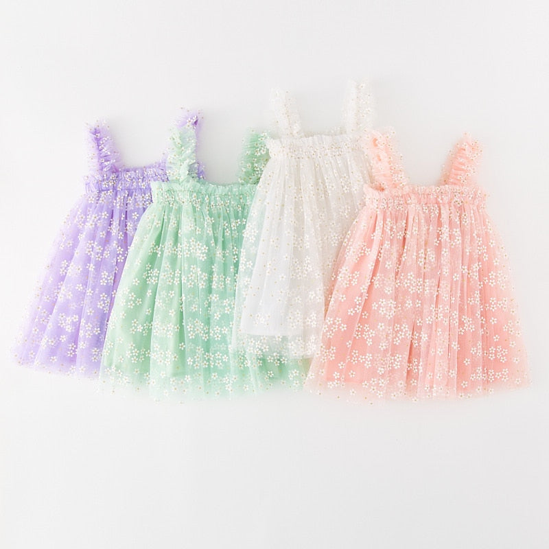 Jasmine Tulle Dress Pink